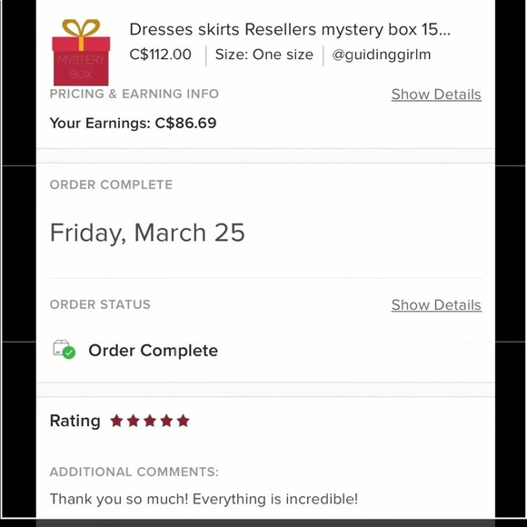 Vintage Surprise reseller shoe box 5pieces - Picture 3 of 5